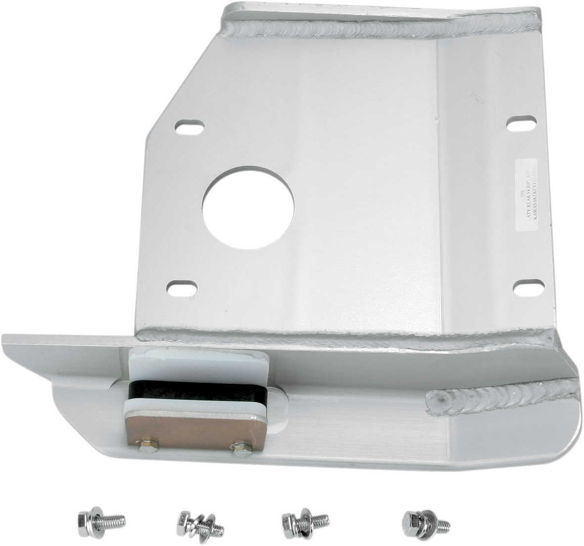 Moose Offroad Swingarm Skid Plate 596BL - Kawasaki KFX 2008-2014