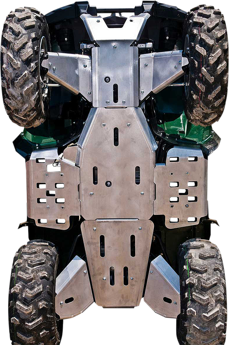MOOSE OFFROAD 710FB Aluminum Floorboard Skid Plates for Yamaha Grizzly 700 and Kodiak 700 - Moto-House MX