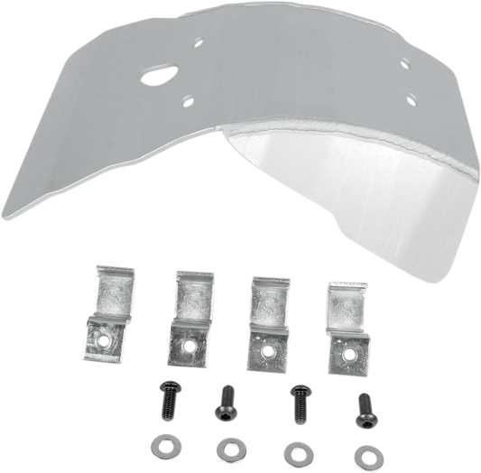 Moose Offroad 0506-0147 Aluminum Skid Plate Yamaha YZ125 Silver - Moto-House MX   