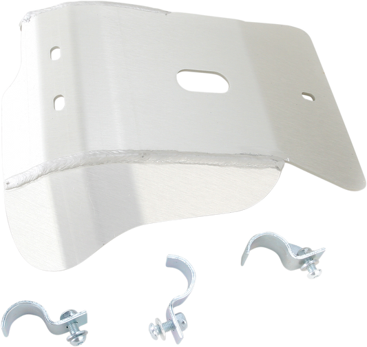 Moose Offroad 0506-0654 Aluminum Skid Plate KTM Husqvarna Silver - Moto-House MX   