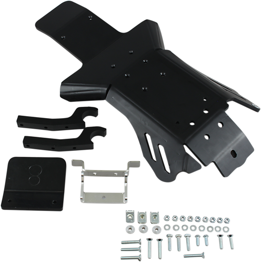Moose Offroad 0506-1212 Pro LG Skid Plate Black KTM Husqvarna - Moto-House MX