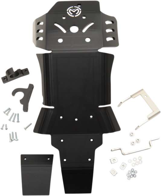 MOOSE OFFROAD 0506-1215 Pro LG Skid Plate Gray Black KTM Husqvarna - Moto-House MX
