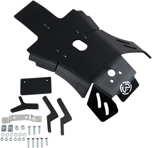 Moose Offroad 0506-1218 Pro LG Skid Plate Black Yamaha Fantic - Moto-House MX   