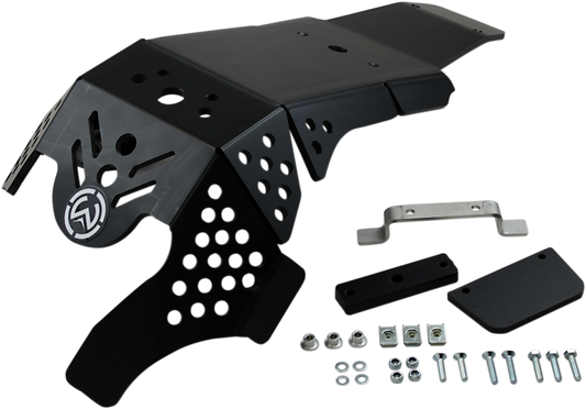 Moose Offroad 0506-1220 Pro LG Skid Plate Black Yamaha YZ250F - Moto-House MX   