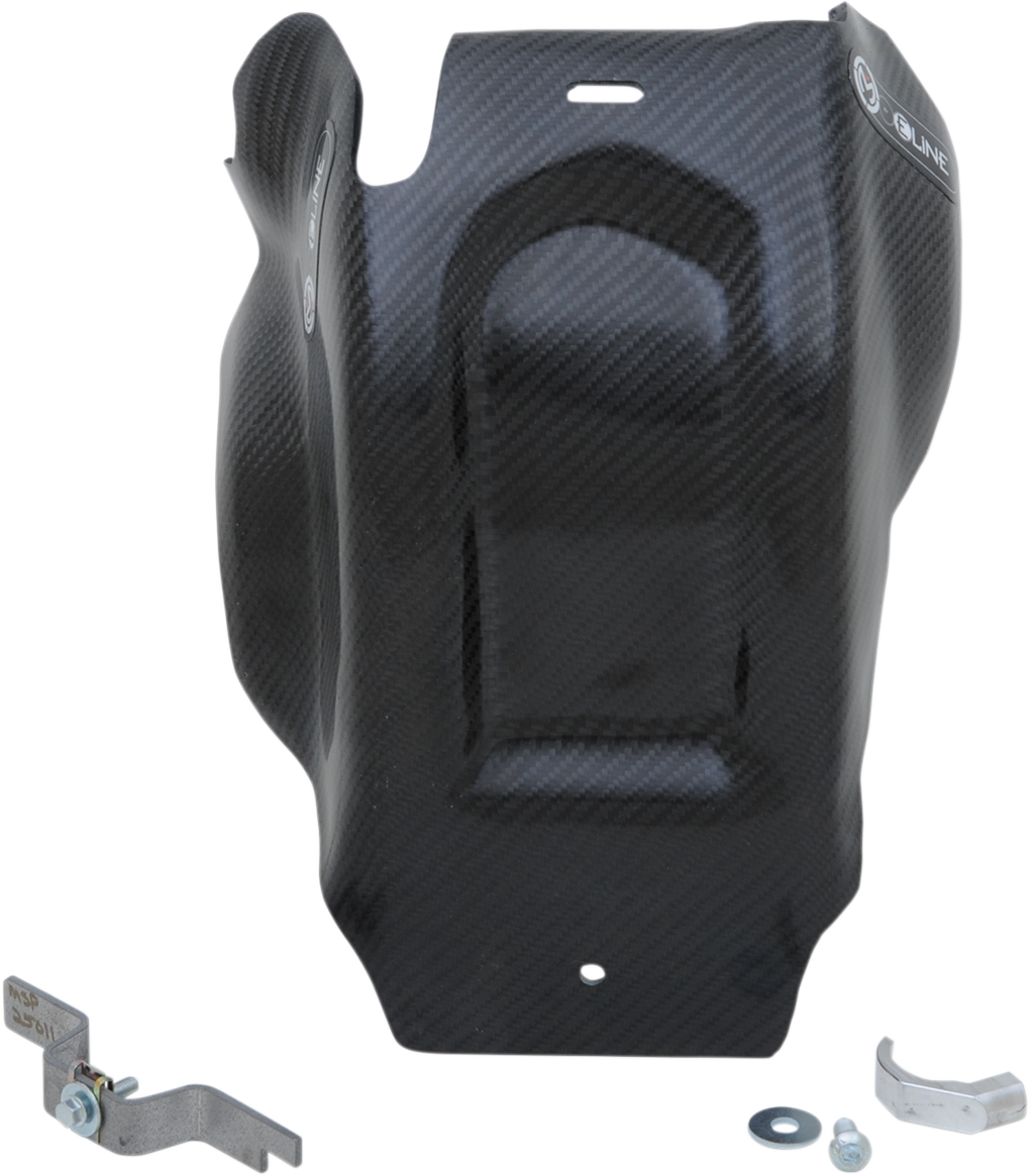 Moose Offroad Carbon Fiber Skid Plate MSP25017C - Gas Gas / Husqvarna / KTM 2019-2023