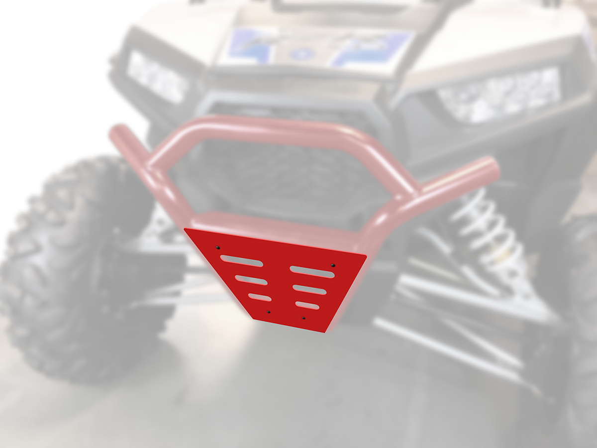 Moose Offroad 1013-RE RZR Front Bumper Guard
