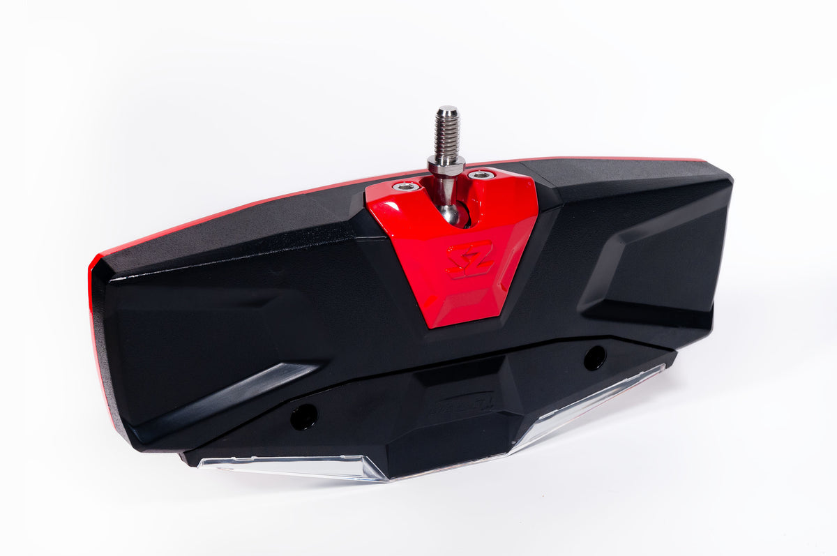 Bezel Halo Billet/Led/Cast Red