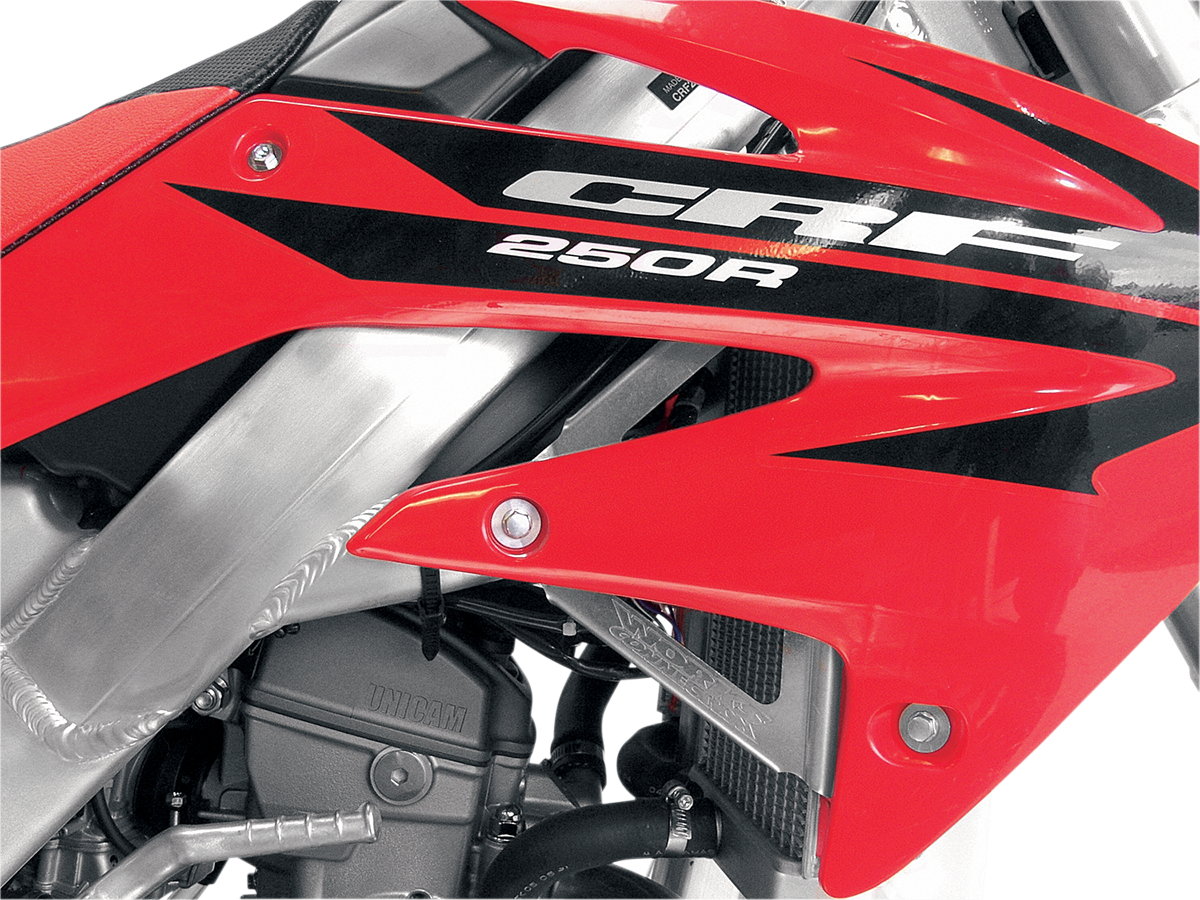Works Connection Honda 18-771 Radiator Brace Set - Reinforces Radiators for Off-Road Performance
