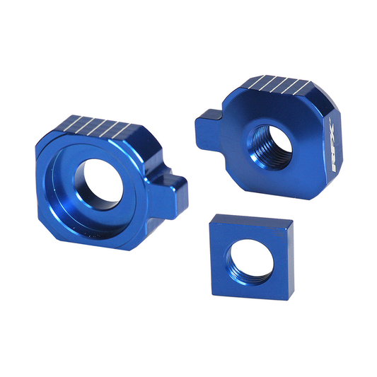 RFX FXAB 60100 99BU 2016-2017 Sherco 250/300/450 SEF-R Racing/Factory Rear Axle Blocks Blue