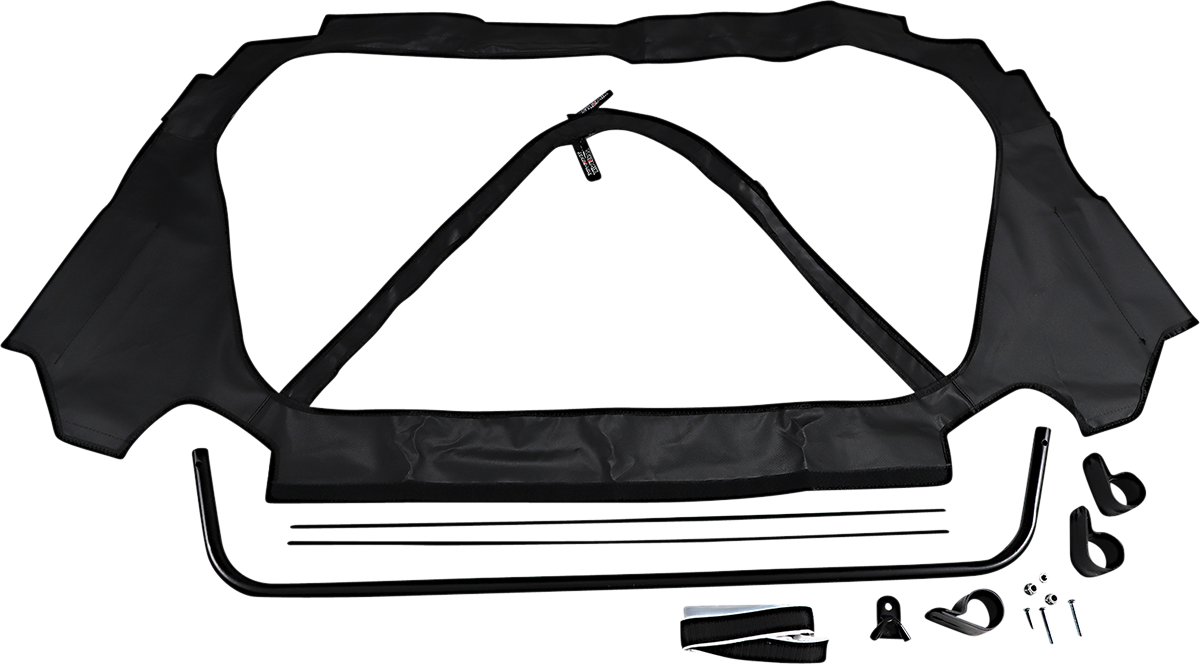 SEIZMIK Soft Windshield - Rear - Kawasaki Teryx