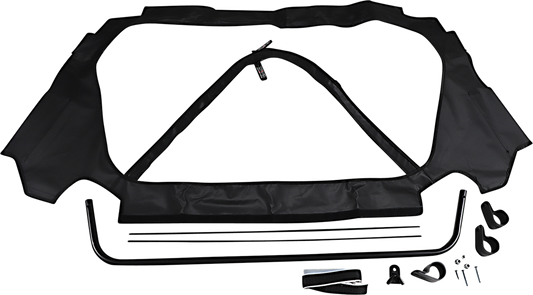 SEIZMIK Soft Windshield - Rear - Kawasaki Teryx