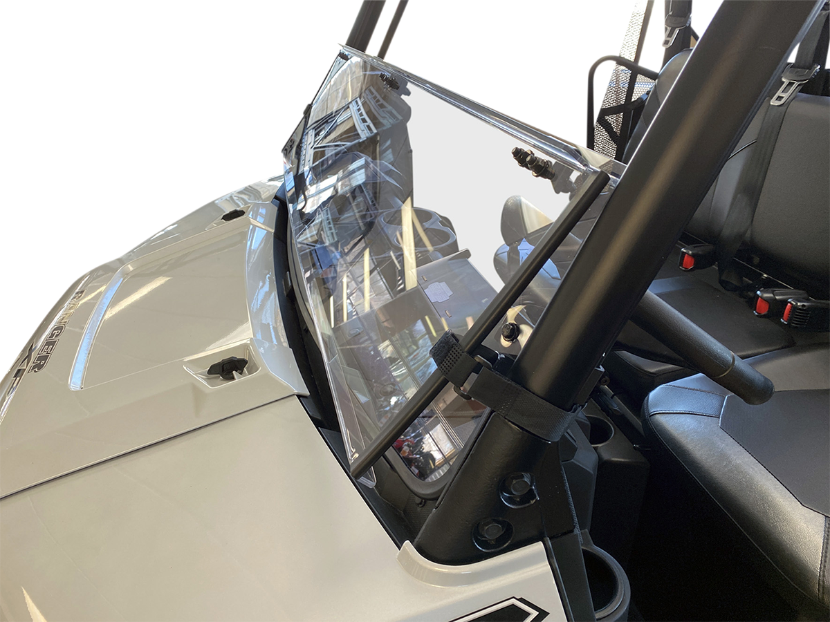 Moose Offroad V000265-12200M Full Folding Windshield Deluxe for Ranger 570 Mid 2019-2023