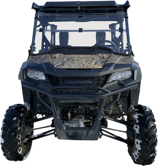 Moose Offroad 2317-0460 Deluxe Full Folding Polycarbonate Windshield Honda SXS700M2 Pioneer 700 Moto House MX