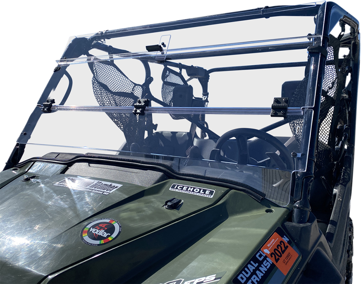Moose Offroad V000258-12200M Full Folding Windshield Deluxe for Pioneer 1000, 2018-2024