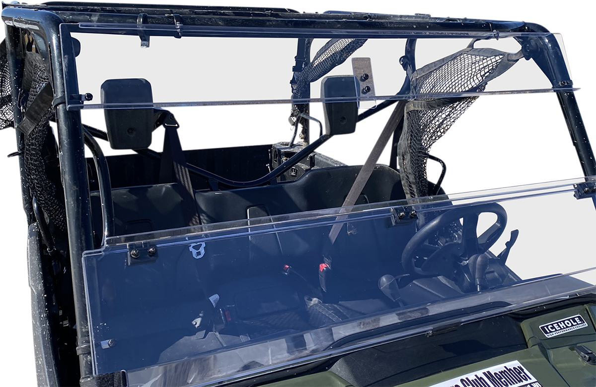 Moose Offroad V000258-12200M Full Folding Windshield Deluxe for Pioneer 1000, 2018-2024