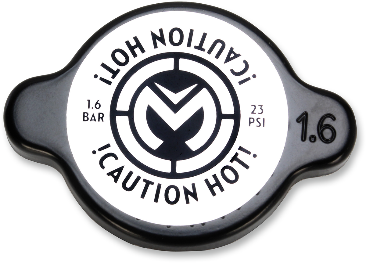 MOOSE OFFROAD 212-1601 Black 1.6 Bar High Pressure Radiator Cap with Silicone Seals - Moto-House MX