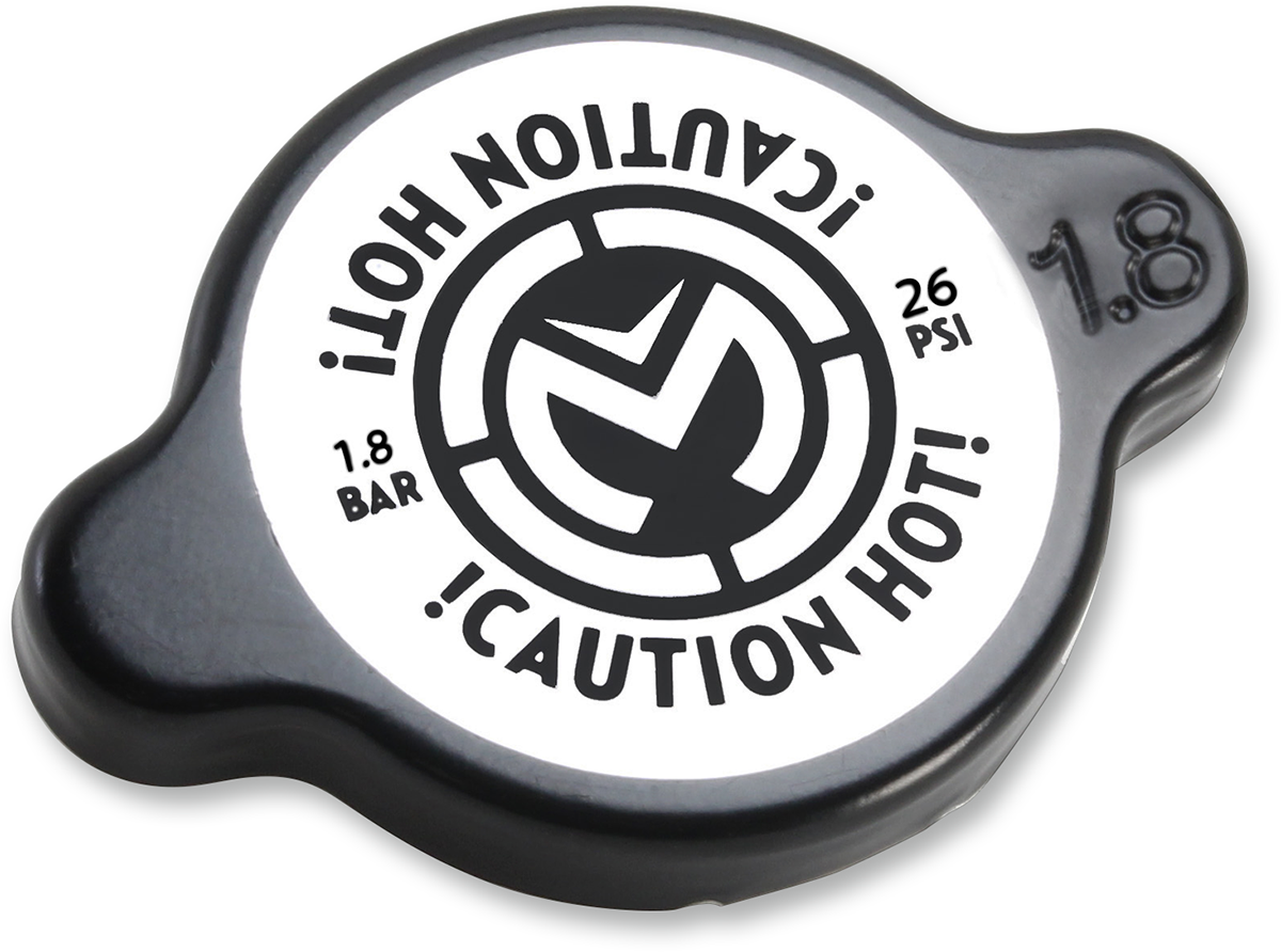 MOOSE OFFROAD 212-1801 Black 1.8 Bar High Pressure Radiator Cap for Japanese Off-Road Vehicles - Moto-House MX