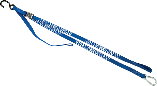 MOOSE OFFROAD Carabiner Tie-Down - Blue 3920-0356