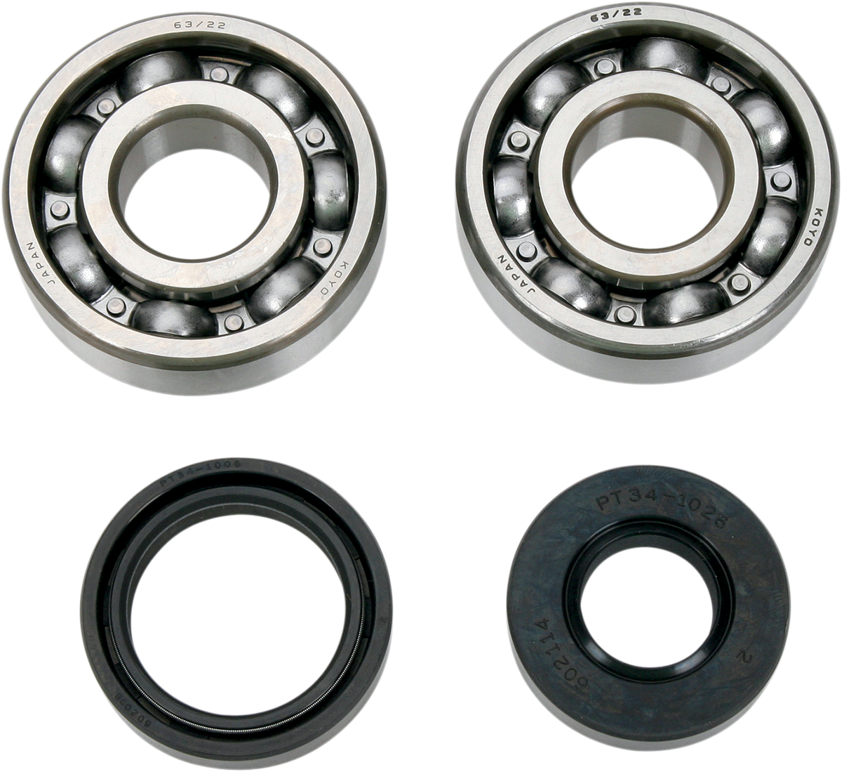 MOOSE OFFROAD Crankcase Bearing and Seal Kit - Kawasaki 24-1008