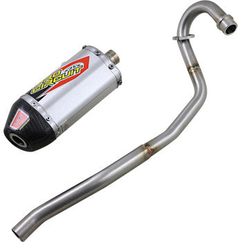 Pro Circuit T-6 Stainless Exhaust System - 0132011F - 2008-2023 Yamaha TT-R110E | Moto-House Minis