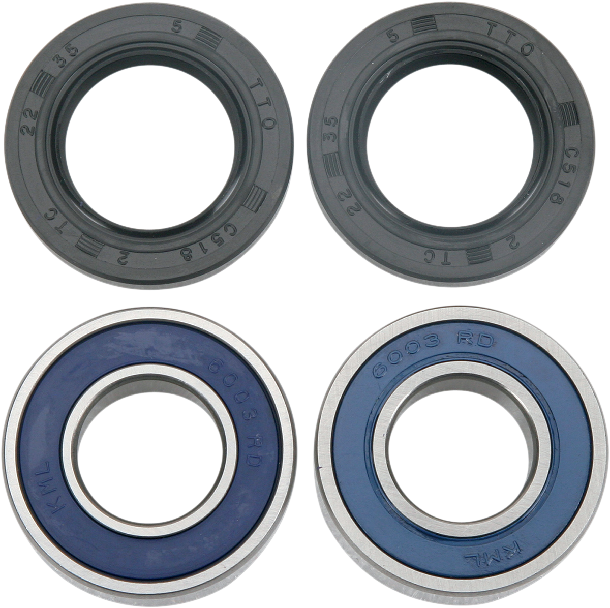MOOSE OFFROAD Wheel Bearing Kit - Front - WR250/YZ 125/250 25-1054