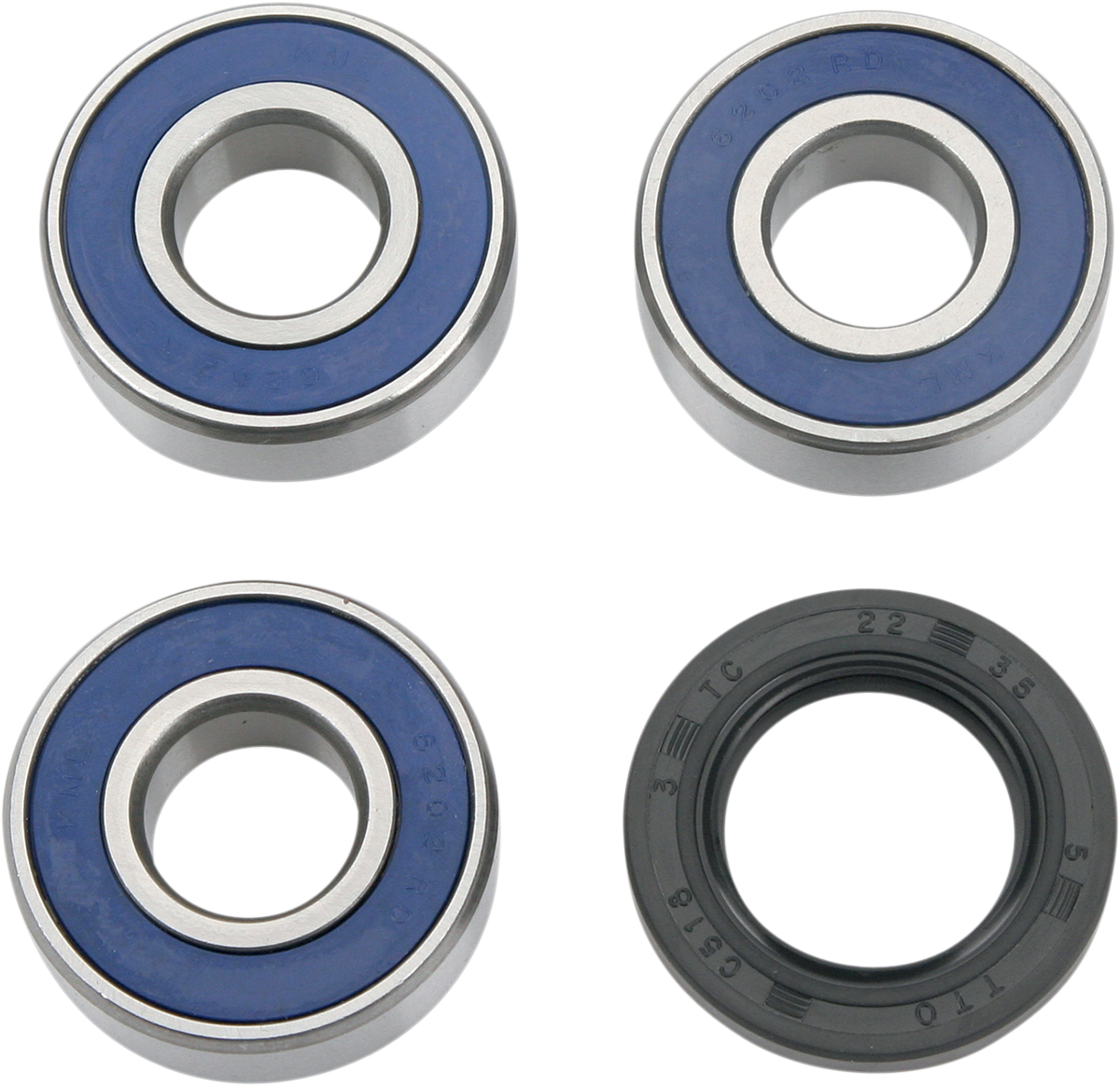 MOOSE OFFROAD Wheel Bearing Kit - Rear - TT 225/XT 125/200/225/250 25-1189