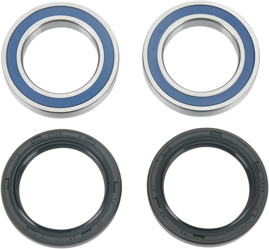 MOOSE OFFROAD A25-1402 High Speed Low Drag EMQ Quality Front Wheel Bearing and Double Lip Type TC Nitrile Elastomer Rubber Seals Rebuild Kit for KTM Husqvarna Gas Gas Beta Dirt Bikes - Moto-House MX