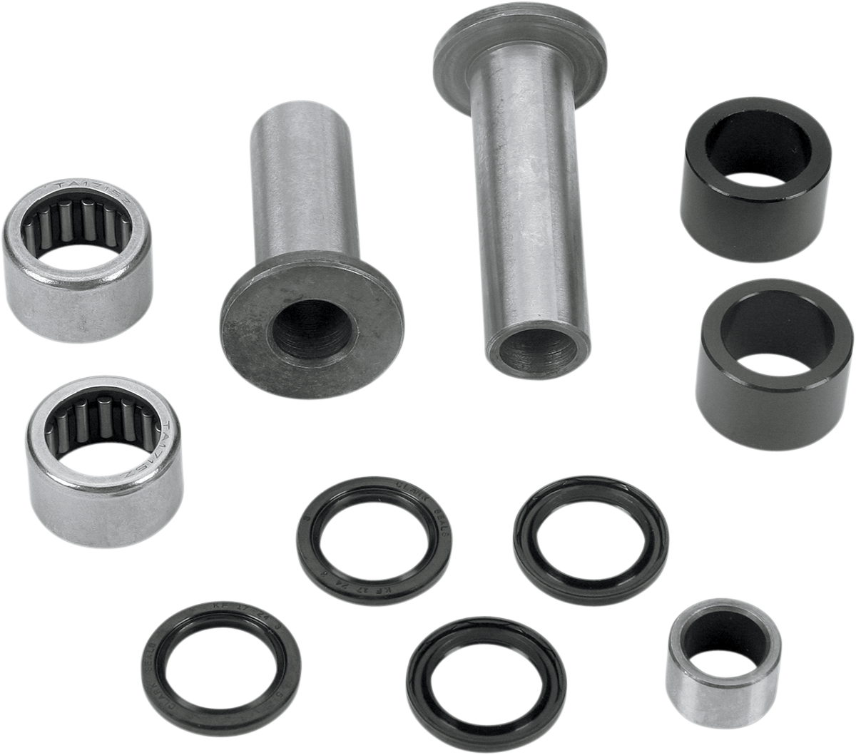 One-sentence descriptive string: Moose Racing Swingarm Bearing Kit A28-1061 for Yamaha off-road motorcycles featuring high-grade 52100 steel components.