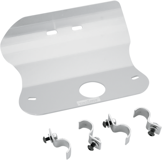 Moose Offroad M214 Aluminum Skid Plate Kawasaki KDX200 Silver - Moto-House MX   