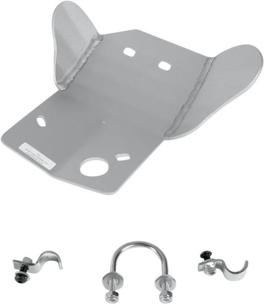 Moose Offroad M220 Aluminum Skid Plate Silver Kawasaki KX - Moto-House MX   