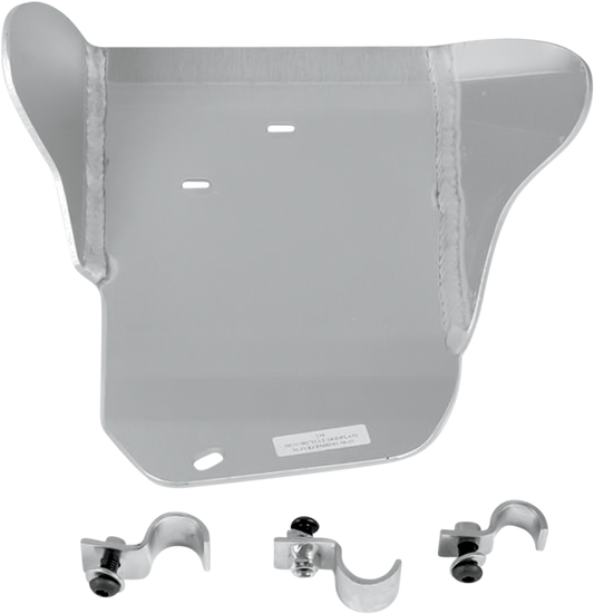 Moose Offroad M238 Aluminum Skid Plate Silver Suzuki RM - Moto-House MX   