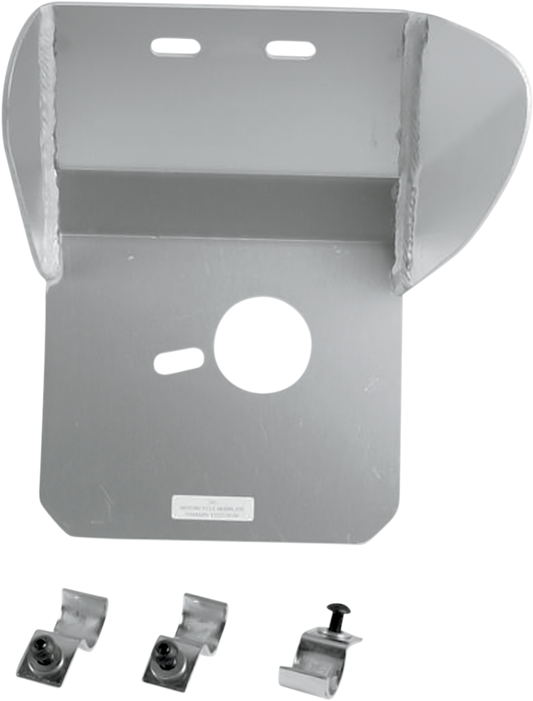 Moose Offroad M245 Aluminum Skid Plate Yamaha YZ125 Silver - Moto-House MX