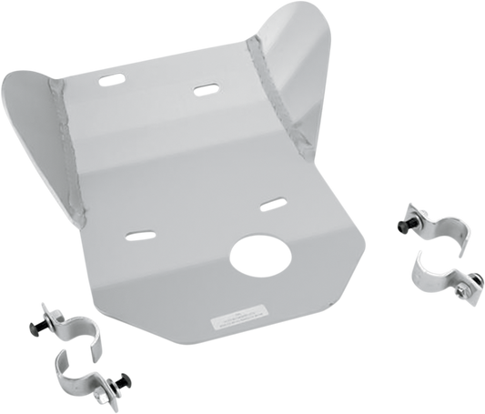 Moose Offroad M440X Aluminum Skid Plate Suzuki RM250 RMX250 Silver - Moto-House MX
