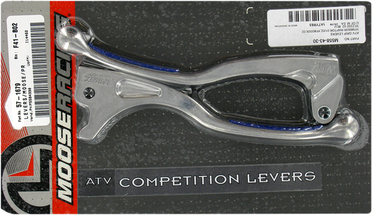 MOOSE OFFROAD Competition Grip Lever Set - Black 1ATYR63