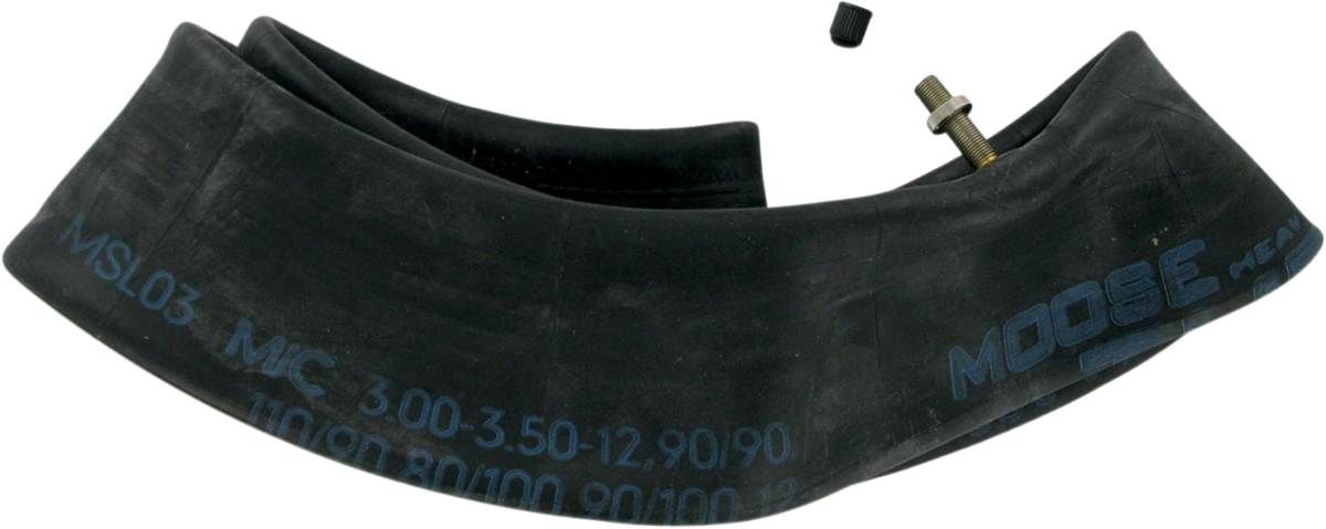 Moose Offroad MSL 03 Heavy Duty Inner Tube, Fits 12-Inch Tires, TR-4 Valve, Center Metal Valve