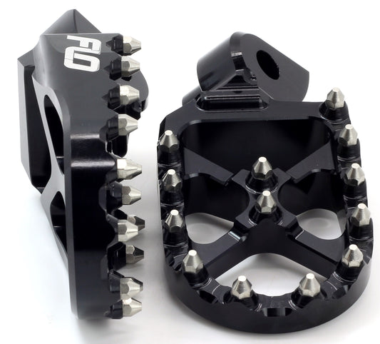 FLO MOTORSPORTS FPEG-801BLK 2007-2015 Cobra CX50 Jr/Sr Pro Series Foot Pegs
