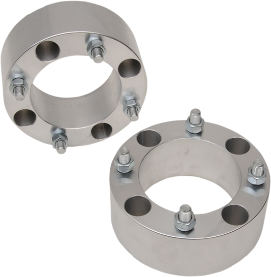 MOOSE OFFROAD Wheel Spacers with M12 x 1.50 Studs - 4/156 - 2-1/2" MO41564156-2.5-12X15