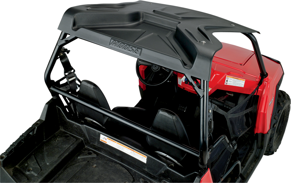 MOOSE OFFROAD V000018-11056M One-Piece Black Polyethylene Roof for Polaris RZR 800 and RZR 570 - Moto-House MX