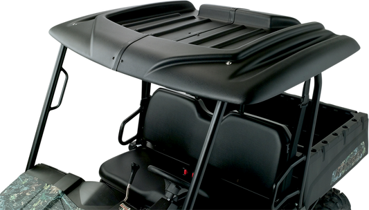 MOOSE OFFROAD V000093-11056M Universal 60 Inch Black Polyethylene Two-Piece UTV Roof with Cargo Tray - Moto-House MX