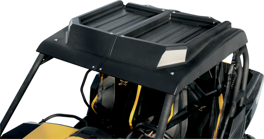 MOOSE OFFROAD V000087-11056M Black Two-Piece Polyethylene UTV Roof for Can-Am Commander 1000 XT and Maverick 1000R - Moto-House MX