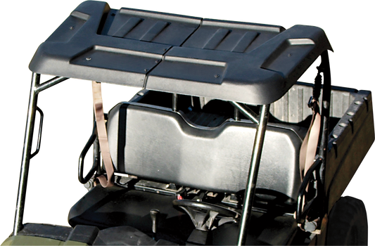MOOSE OFFROAD V000090-11056M Black Two-Piece Polyethylene UTV Roof for Polaris Ranger Mid-Size 400 500 800 EV - Moto-House MX