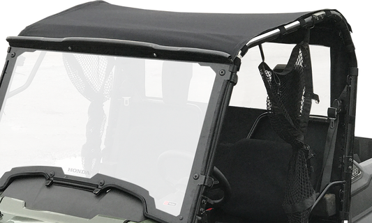 MOOSE OFFROAD PIOSRC-11 Black Vinyl Soft Roof Cap for Honda Pioneer 700 and 700-4 Deluxe - Moto-House MX