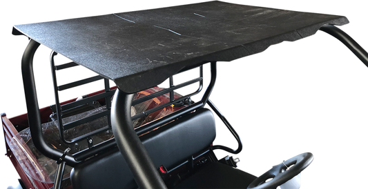 MOOSE OFFROAD V000156-11056M Black One-Piece Polyethylene UTV Roof with Storage Tray for Kawasaki Mule SX 610 600 - Moto-House MX