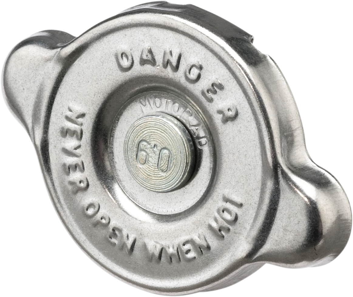 MOOSE OFFROAD 100-2120-PU Silver Stamped Steel 13 PSI Radiator Cap for Polaris RZR XP 1000 and Ranger - Moto-House MX