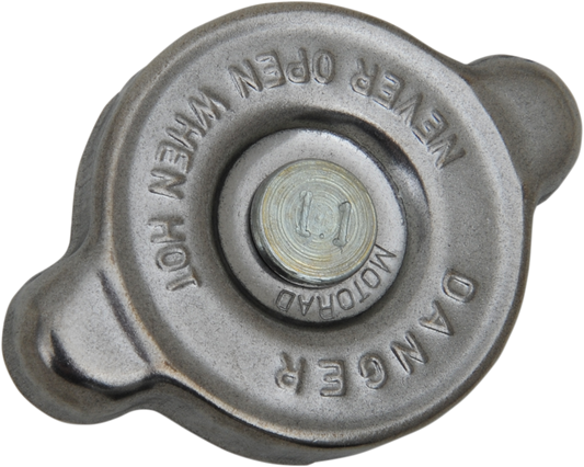 MOOSE OFFROAD 500-1141-PU Silver Stamped Steel 13 PSI Radiator Cap for Can-Am Maverick X3 and Yamaha YXZ1000R - Moto-House MX