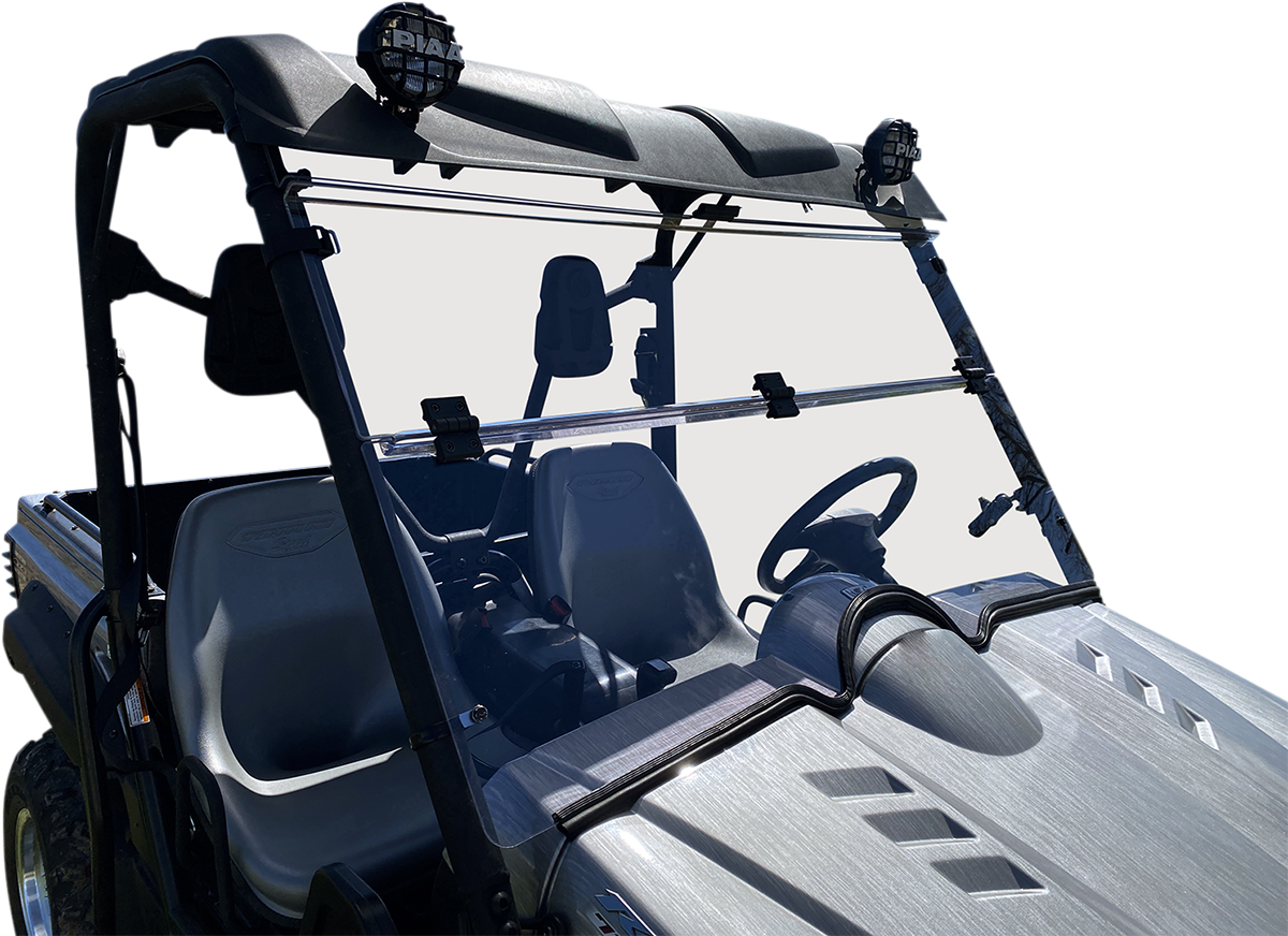 Moose Offroad 2317-0457 Deluxe Full Folding Polycarbonate Windshield Yamaha Rhino Moto House MX