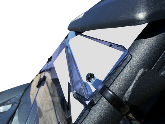 MOOSE OFFROAD V000269-12200M Deluxe Full Folding Polycarbonate Windshield for Can-Am Commander 1000 and Commander Max 800R - Moto-House MX