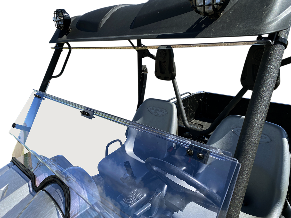 Moose Offroad V000242-12200M Full Folding Windshield Deluxe for Rhino Vehicles