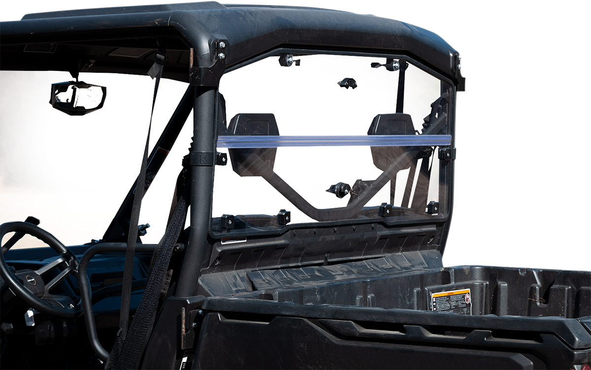 SEIZMIK 50-32000KIT Folding Rear Windshield for Can-Am Defender 2016-2023