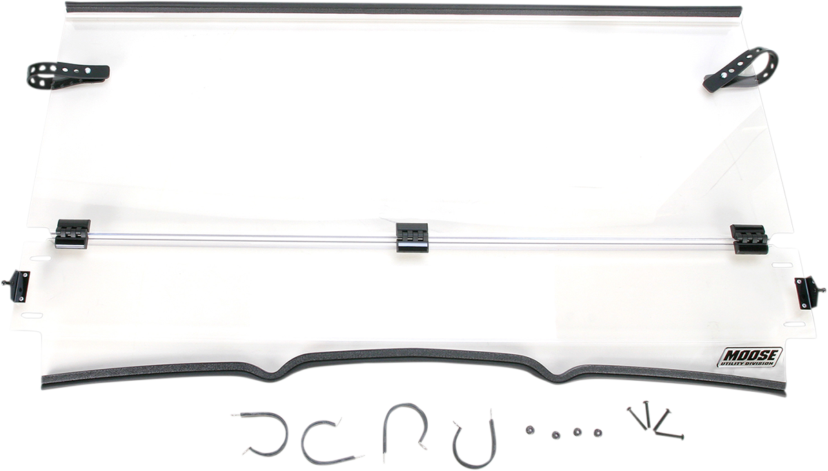 Moose Offroad 2317-0185 Full Folding Polycarbonate Windshield Kawasaki KRF750 Teryx FI 4x4 Moto House MX
